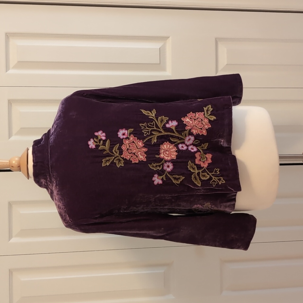 J Jill Velvet Jacket - Picture 5 of 6